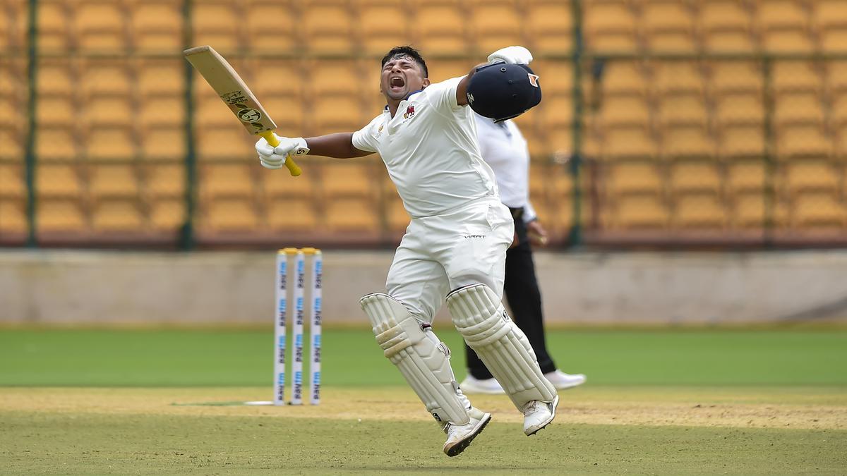 Ranji Trophy Final Sarfaraz Khan S Defiant Century Propels Mumbai To