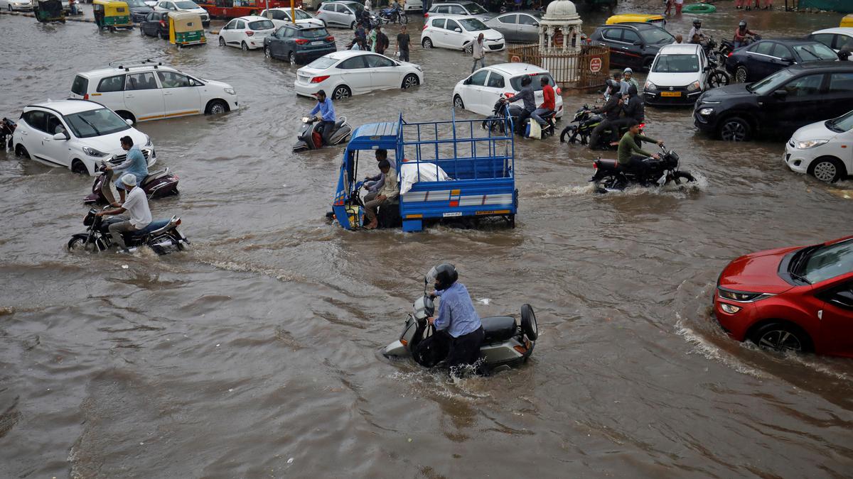 Heavy Rain Lashes Ahmedabad Parts Of Gujarat As Monsoon Intensifies