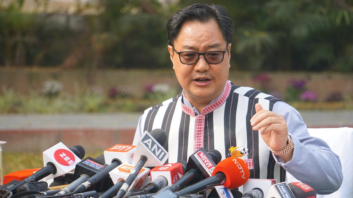 Our duty as law makers to seek Rahul’s apology in Parliament: Rijiju