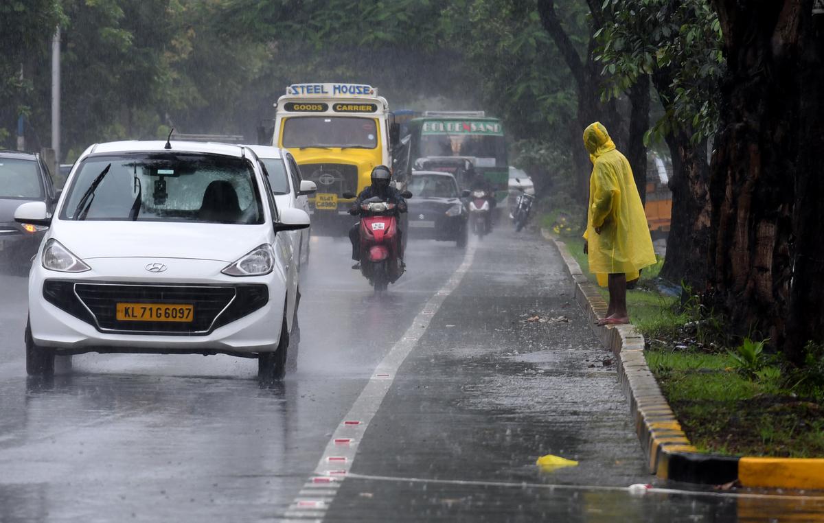 Heavy Rain Disrupts Life In Kochi Orange Alert On July And The Hindu