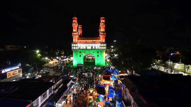 Painting the town in tricolour hues