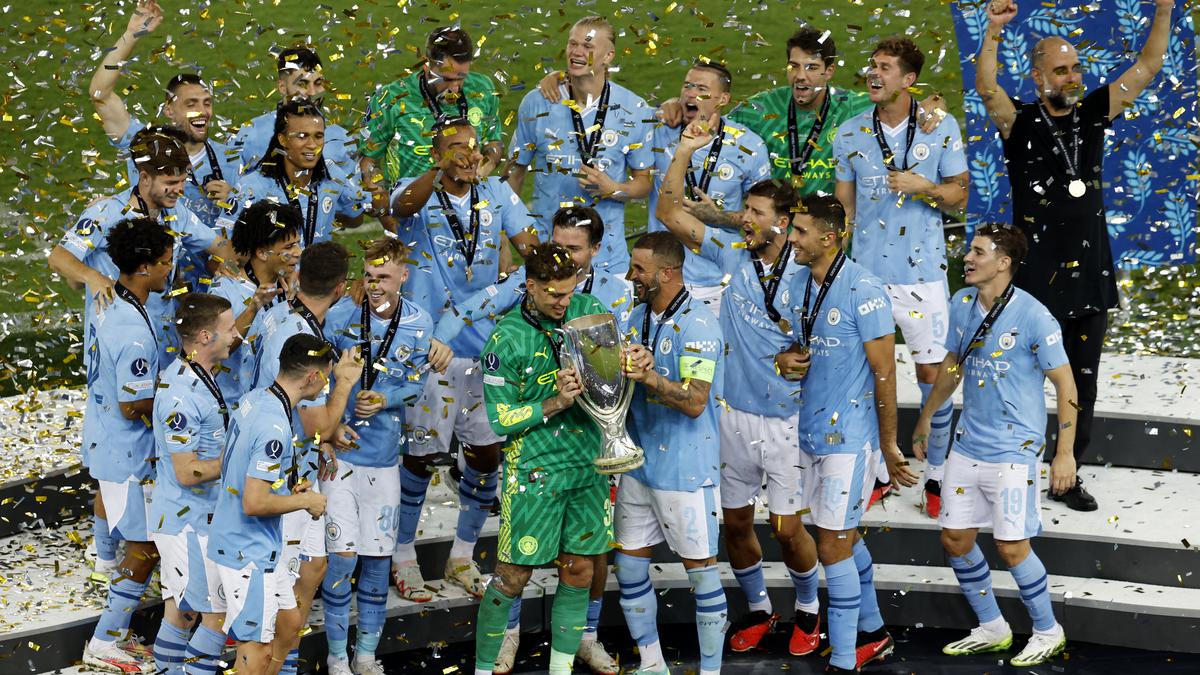 Man City wins UEFA Super Cup by beating Sevilla in a penalty shootout