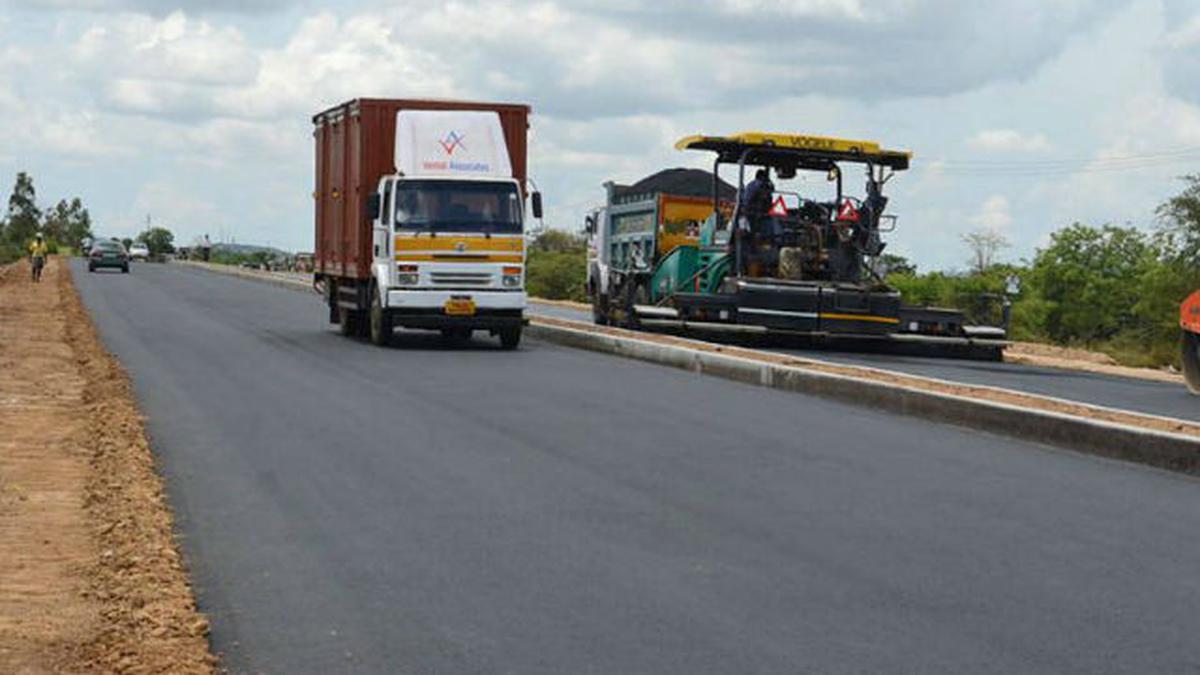 Road Widening Work Gathers Pace The Hindu