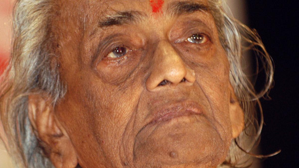 Kuchipudi Legend Nataraja Ramakrishna Passes Away The Hindu