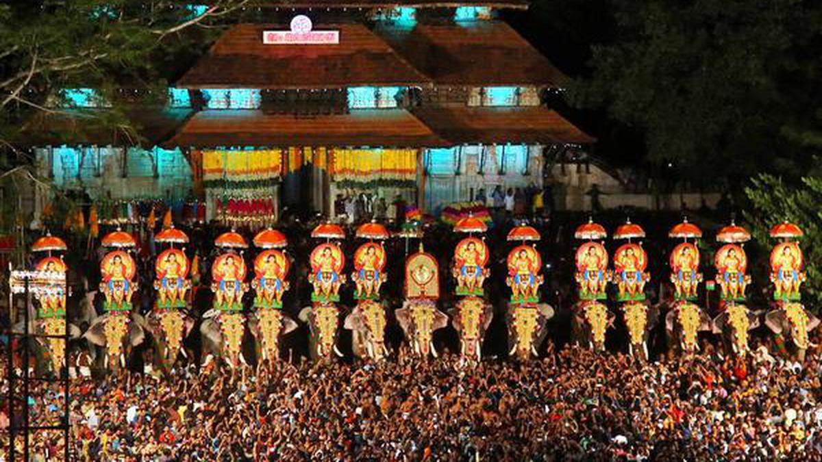 Coronavirus Thrissur Pooram Cancelled For First Time The Hindu