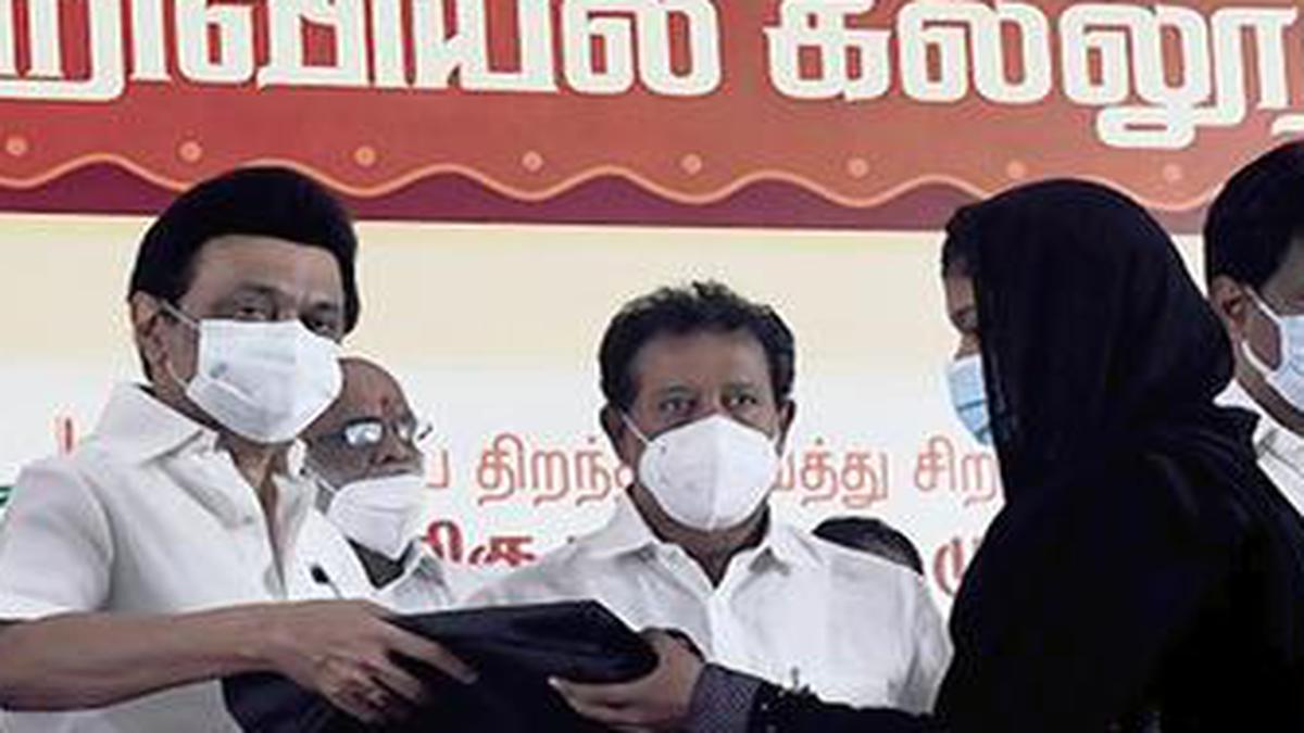 Cm Inaugurates Arts College At Kolathur The Hindu