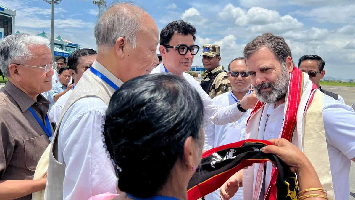Rahul Gandhi visits and assures help to victims of Manipur violence