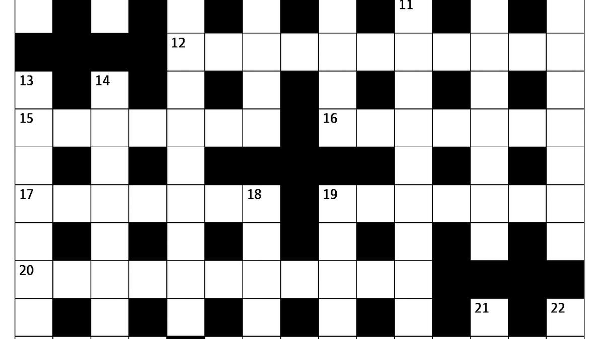 The Sunday Crossword No. 3270