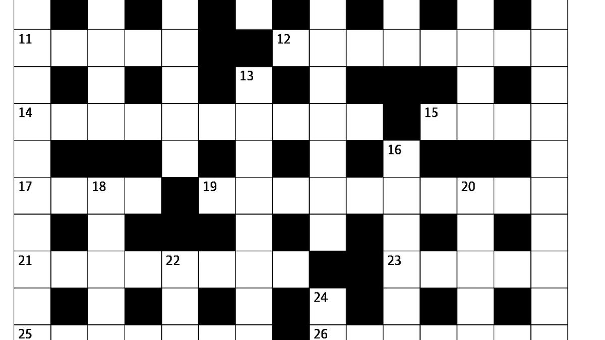 The Sunday Crossword No. 3275