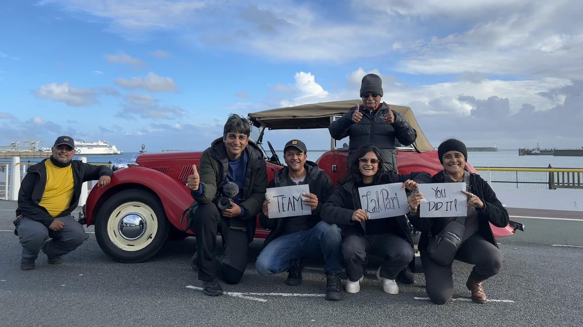 The homecoming: Lal Pari, 73-year-old vintage car from Ahmedabad, reaches London