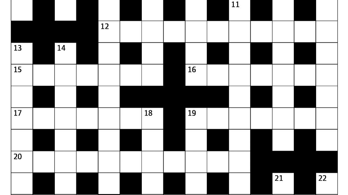 The Sunday Crossword No. 3274