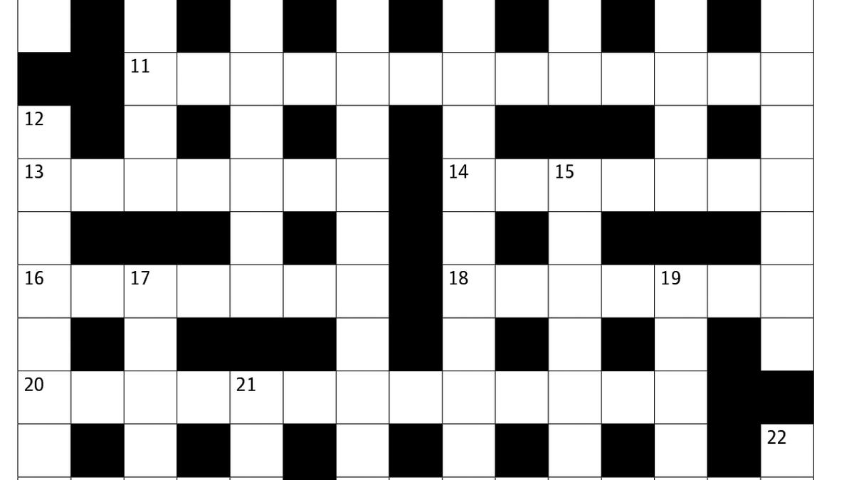 The Sunday Crossword No. 3277