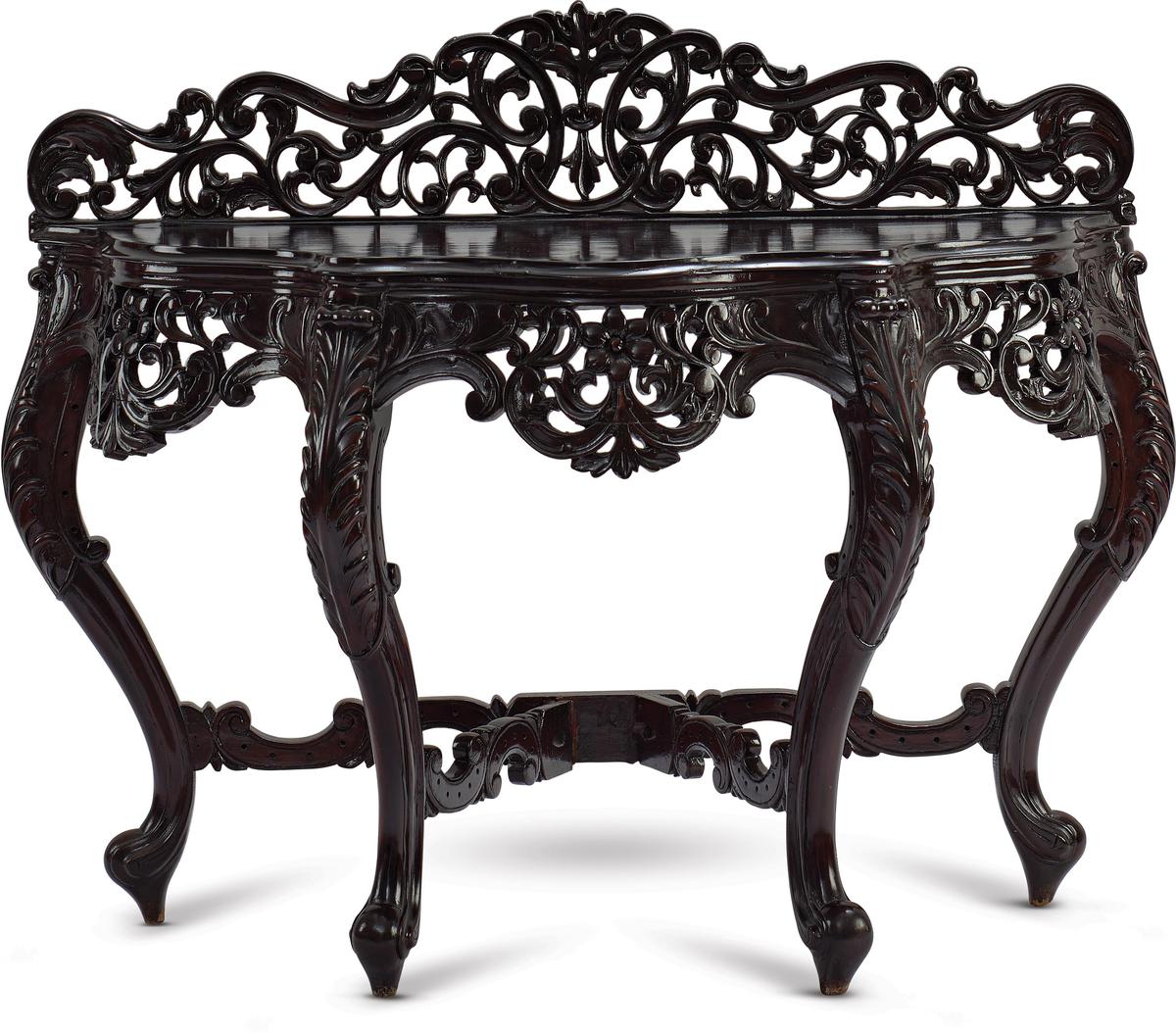 Anglo-Indian Rosewood Console Table
