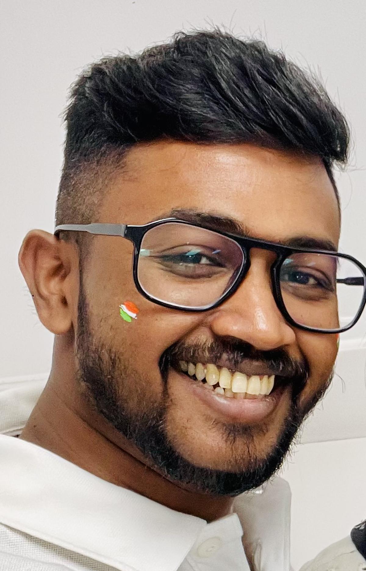 Felix, a volunteer with Chennai-based LGBT support group Orinam.
