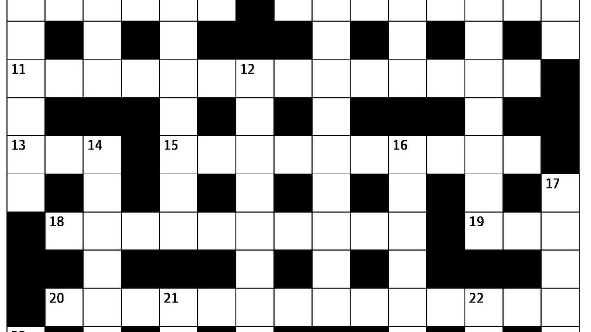 The Sunday Crossword No. 3271