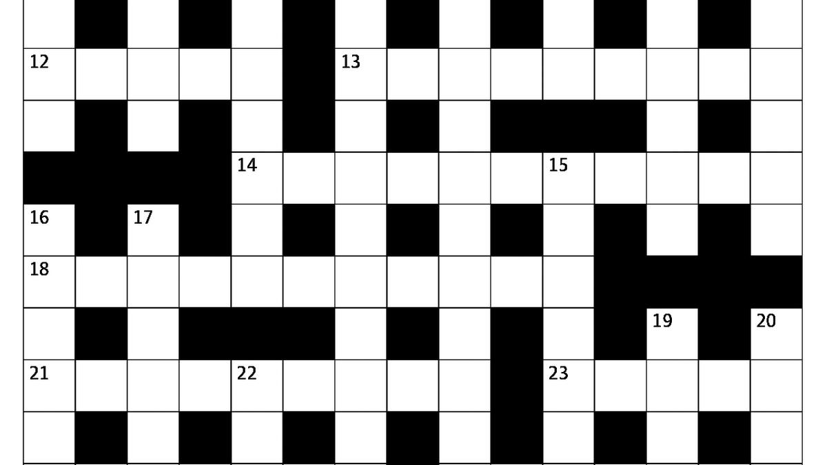 The Sunday Crossword No. 3279
Premium