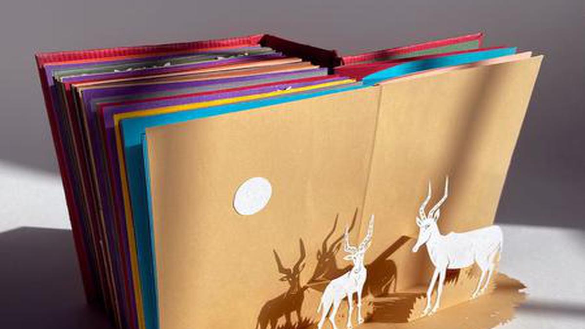 Chennai artist’s handmade pop-up book features 30 critically endangered species