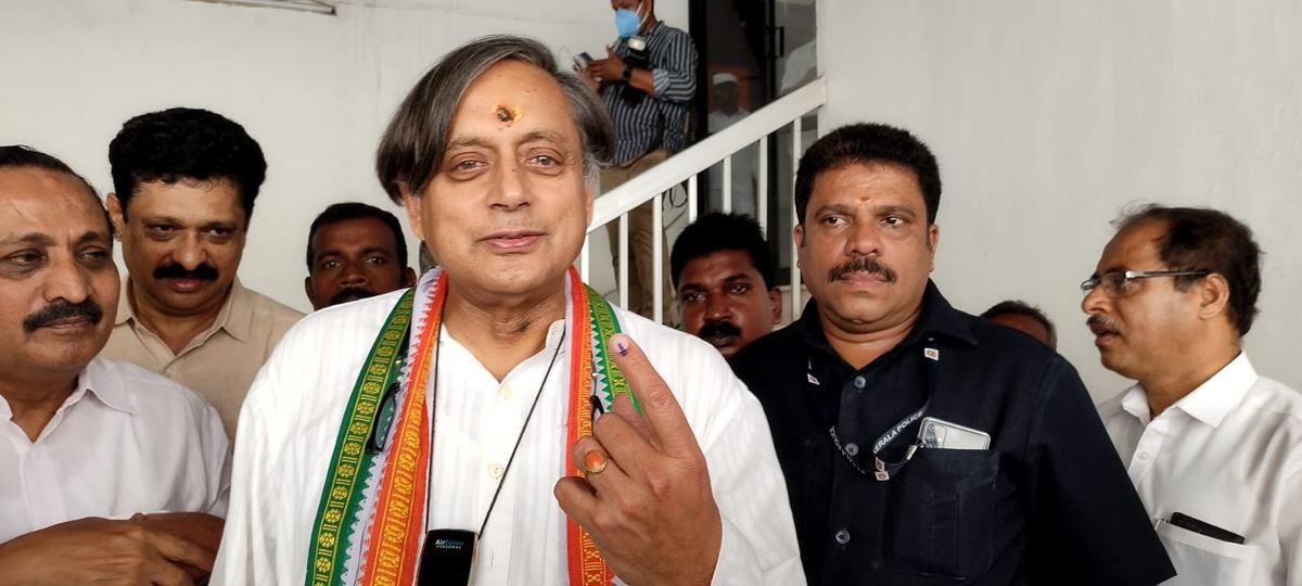 Tharoor terms Congress presidential elections as a “friendly but tough contest”