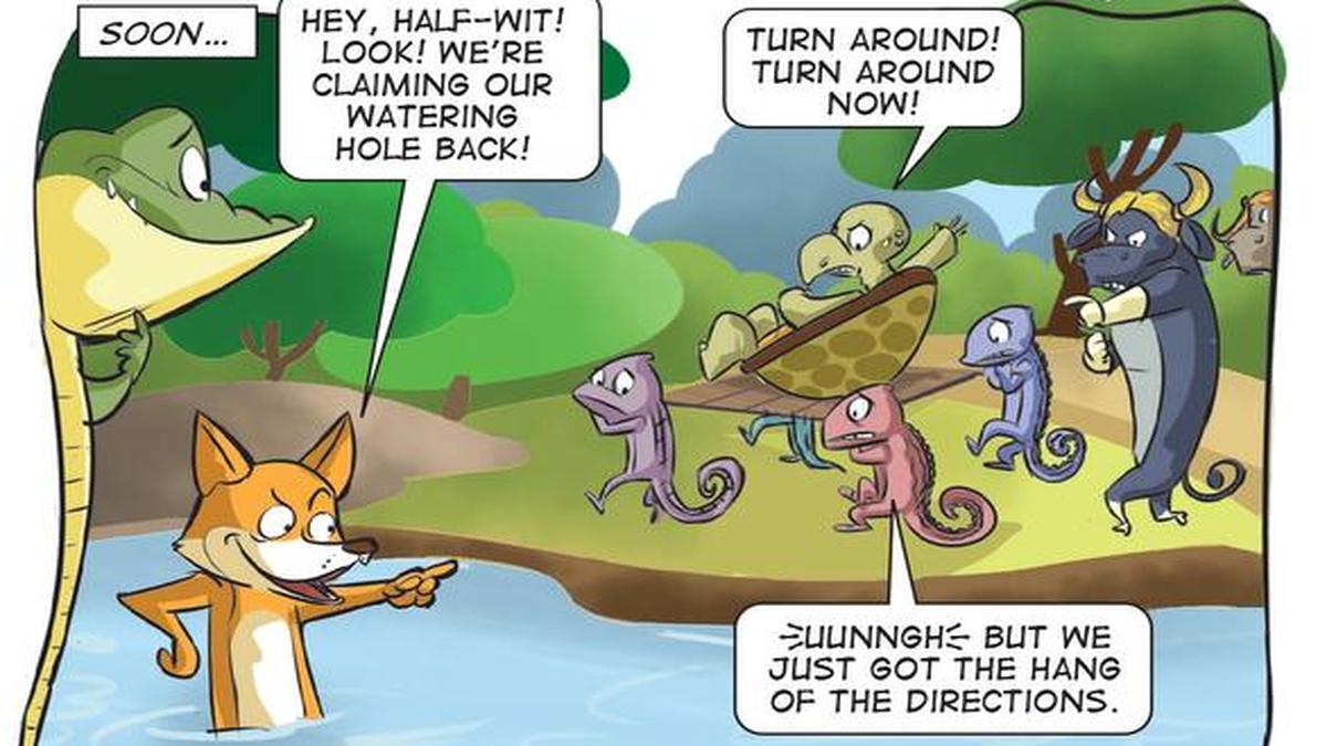 Tinkle’s ‘Kalia the Crow’ series has ‘Big Baan’ The Hindu