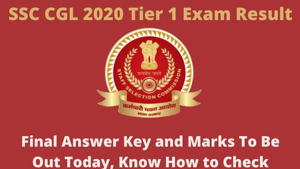 SSC CGL 2020 Tier I Exam Result: Final Answer Key And Marks To Be Out ...