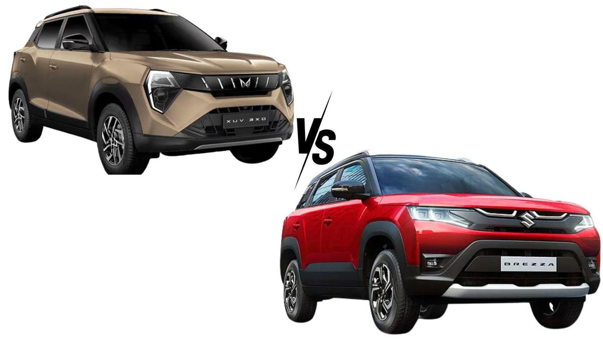 Mahindra XUV 3XO or Maruti Suzuki Brezza: Design, Size & Style Compared