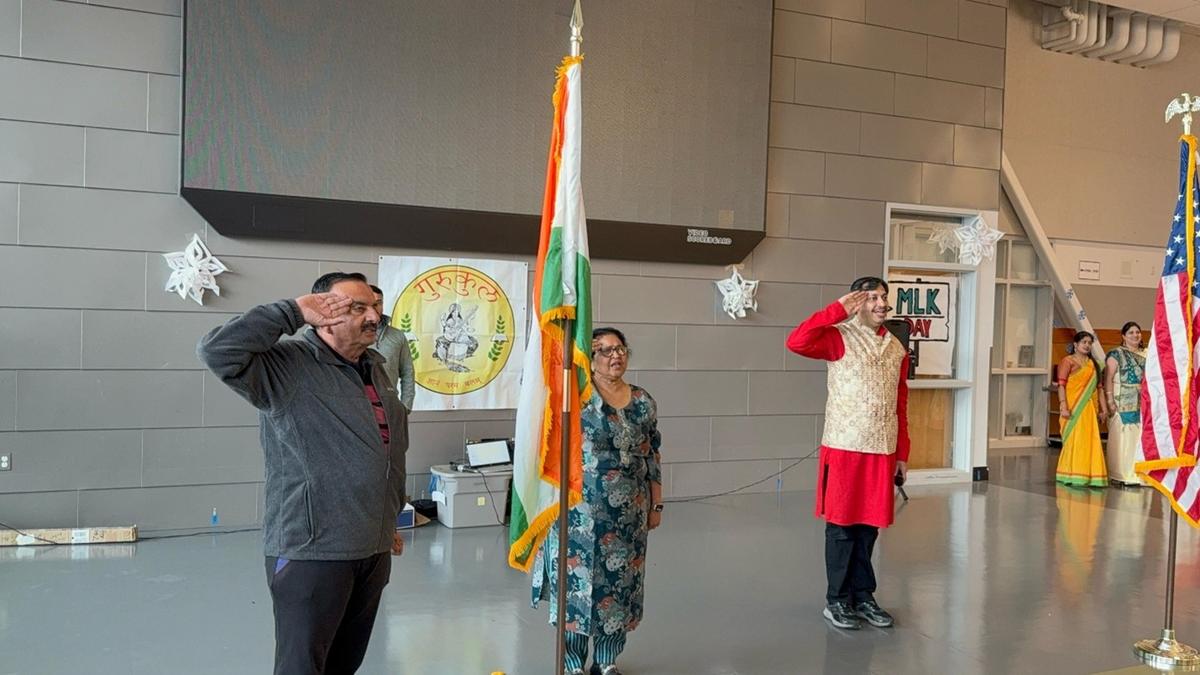 Ex-CEO-Jindal Steel, Dinesh Kumar Saraogi Hoists Indian National Flag in Seattle, USA