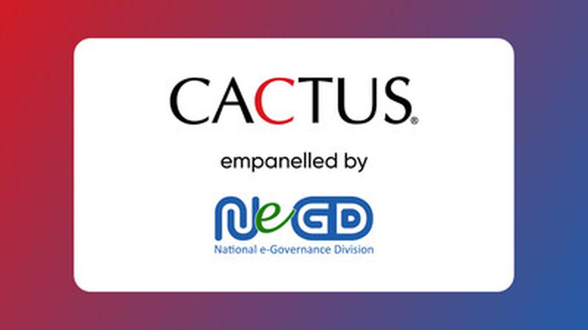 Cactus Technology Solutions Private Limited has been Empanelled by National e-Governance Division to Support AI Capacity Building for Government Initiatives