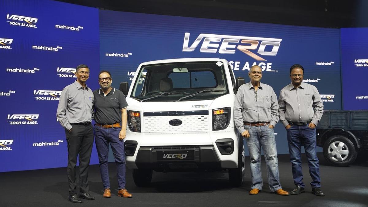 M&M unveils LCV Veero from ₹7.99 lakh