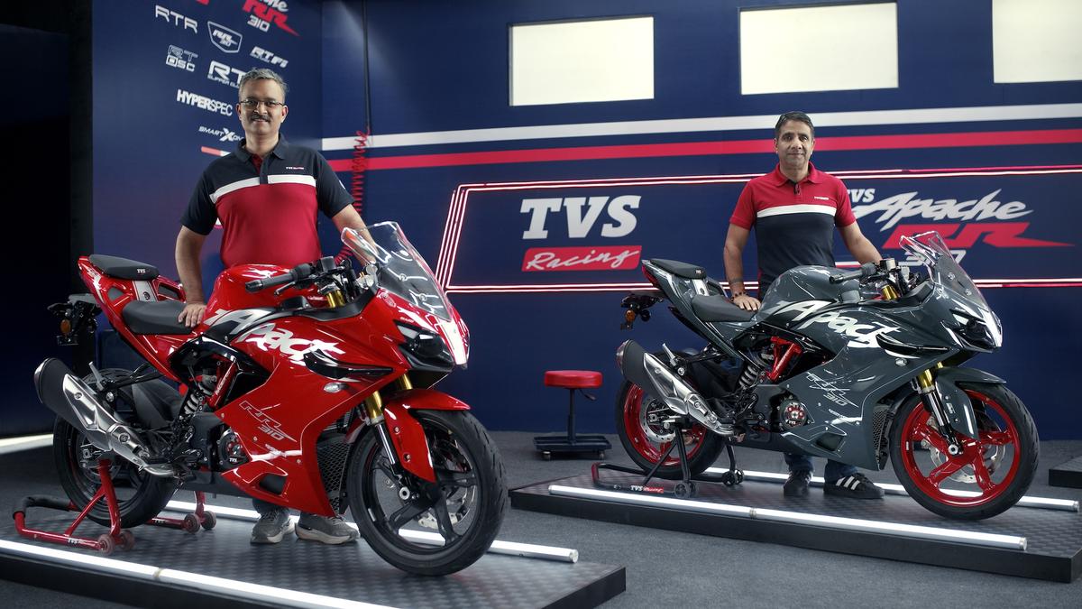 TVS Motor unveils all new Apache RR310 in two variants