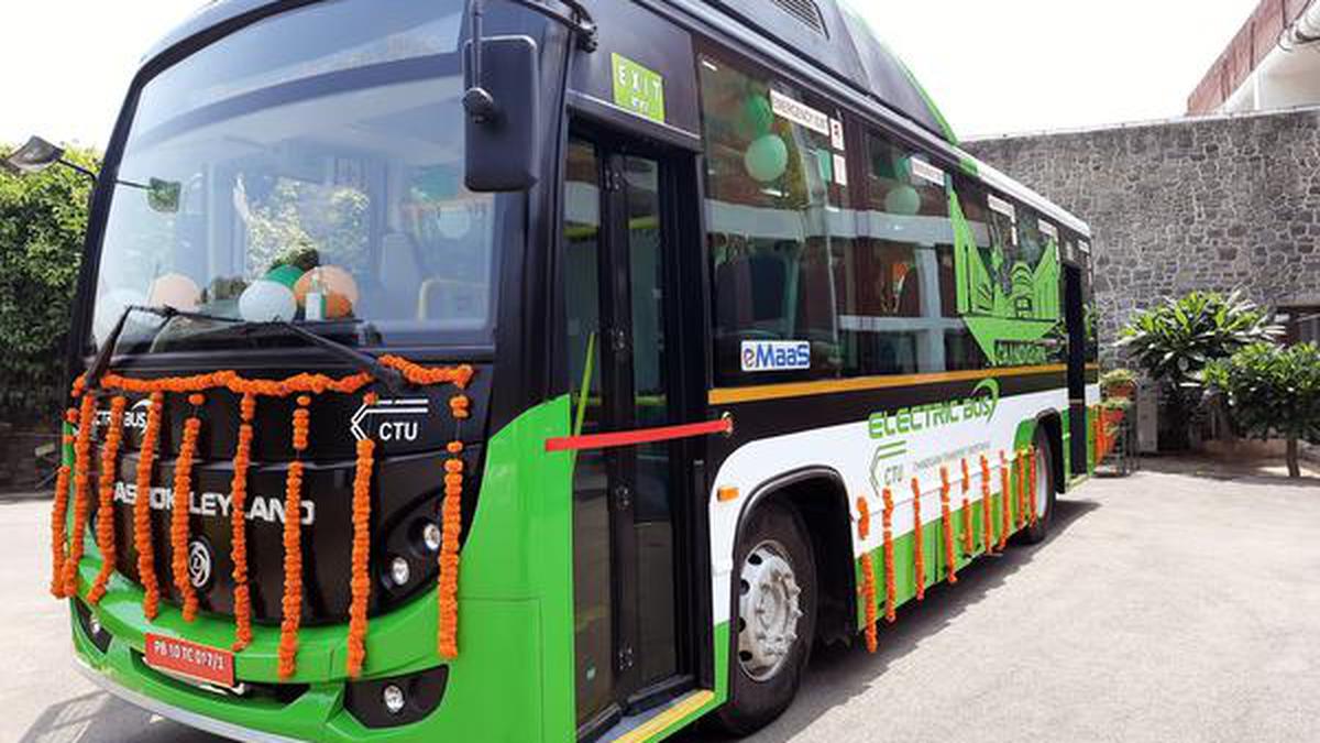 Ashok Leyland rolls out ebuses The Hindu