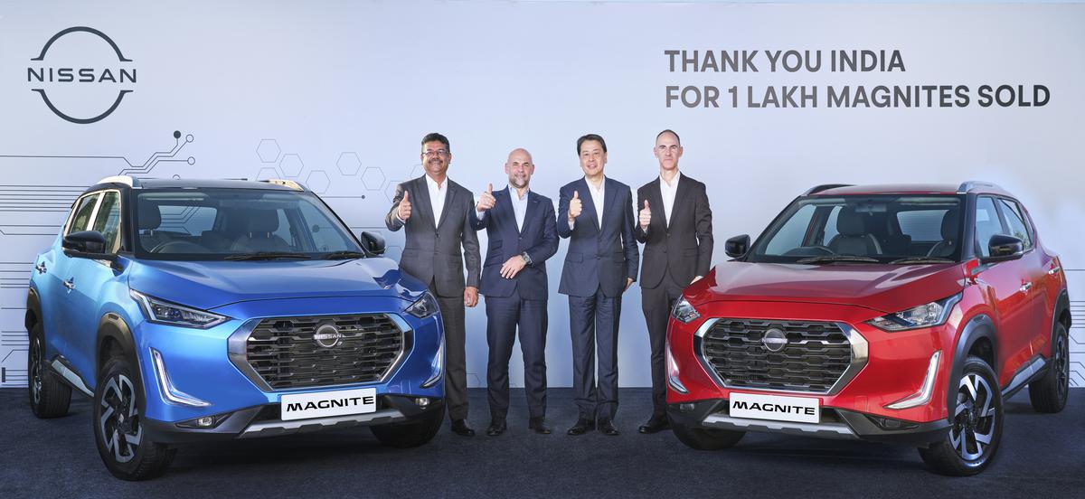Nissan Motor India sold 39,000 units of compact SUV Magnite for three years in a row