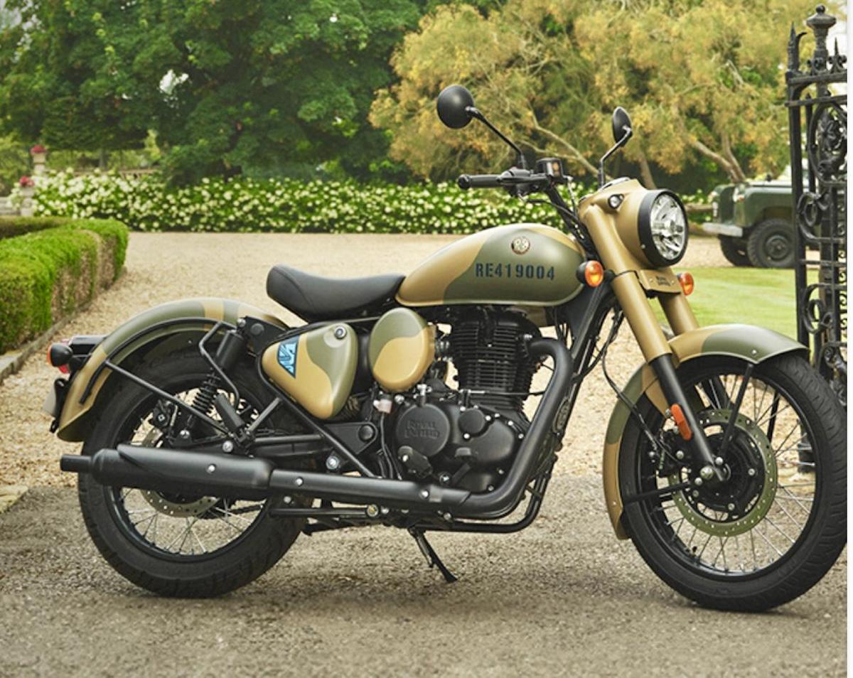 Army Colour Royal Enfield Bullet 500 Military Price Military