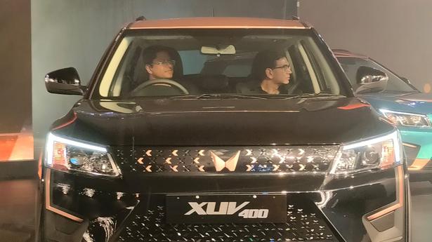 Mahindra unveils e-SUV XUV400