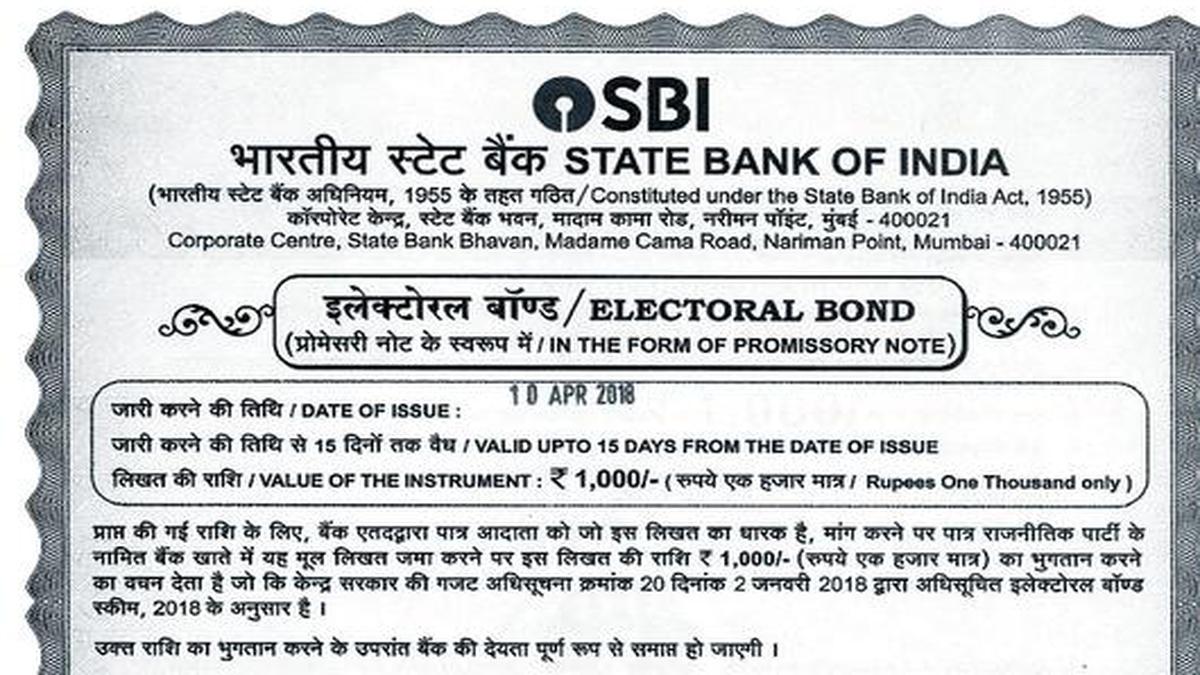 Electoral Bonds worth over ₹676 crore sold during a single week in November: RTI