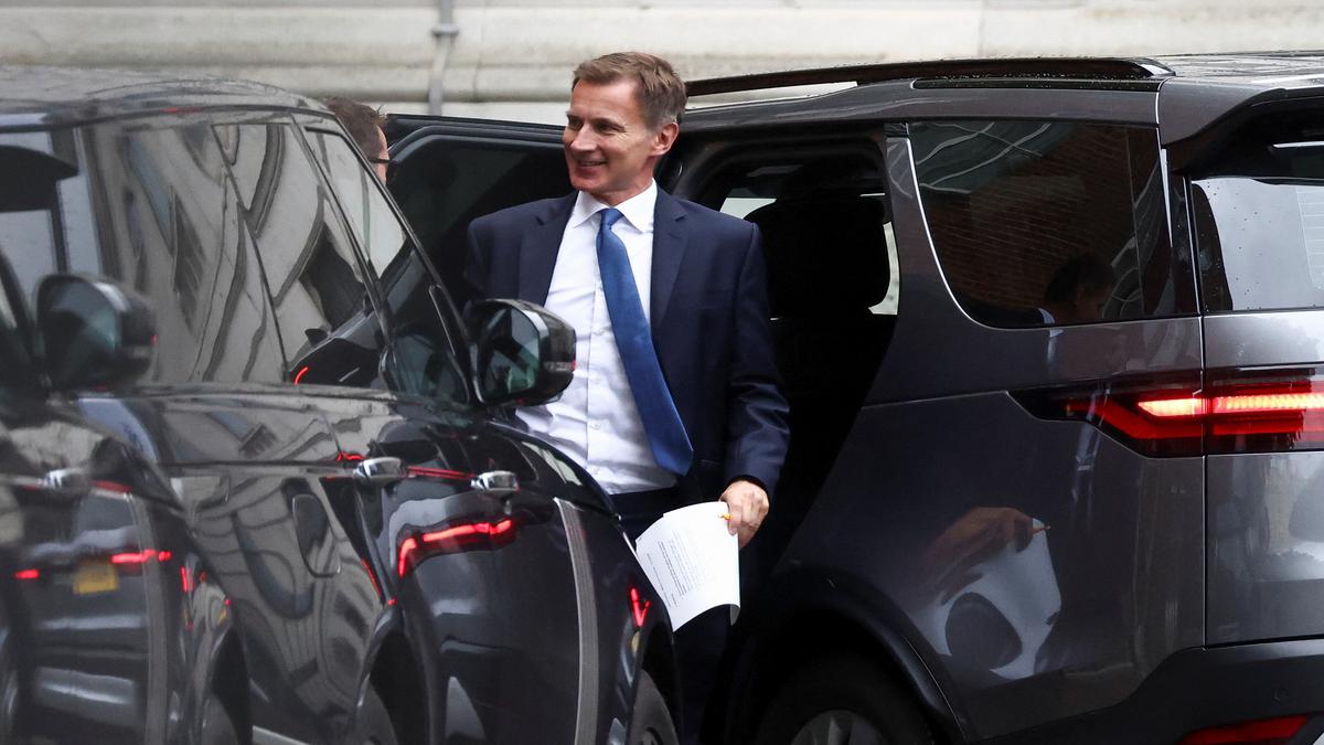 U.K. Chancellor of Exchequer Jeremy Hunt scraps nearly all government tax cut plans