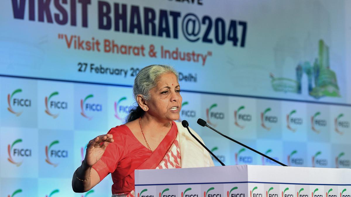 Union Finance Minister Nirmala Sitharaman confident of India Inc aligning to country’s developmental goals