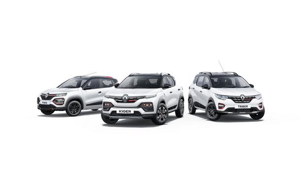 Renault India rolls out limited edition models of Kiger, Triber, Kwid