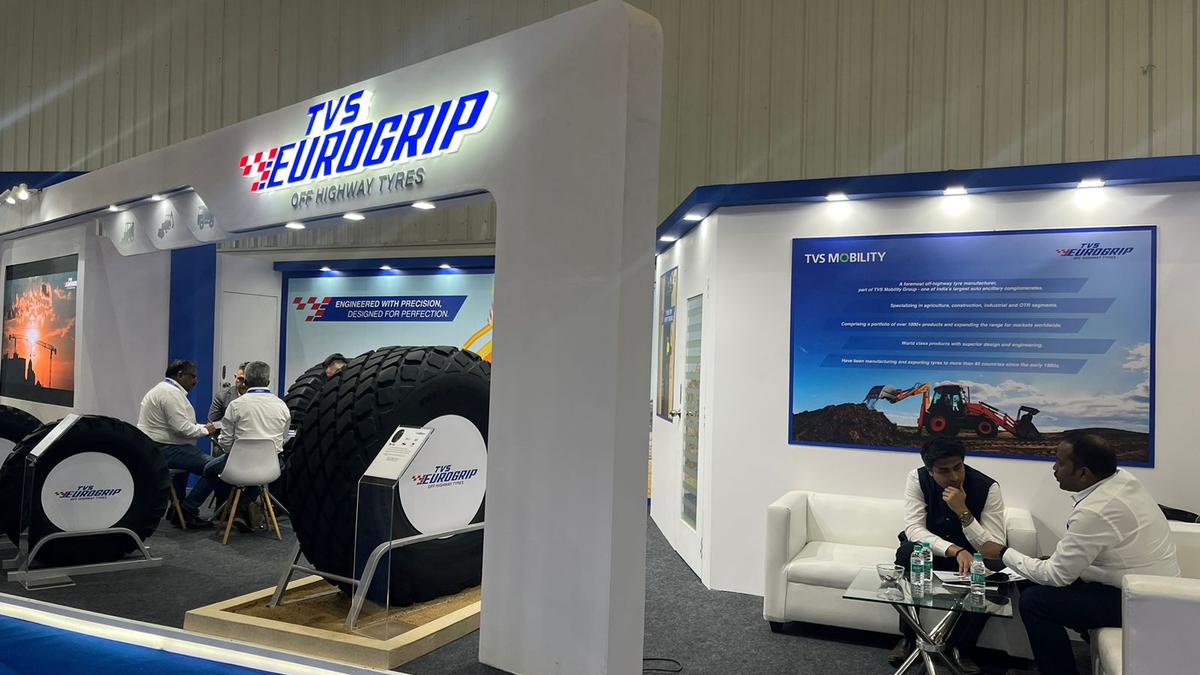 TVS Eurogrip exhibits latest construction range of tyres at Excon 2023
 