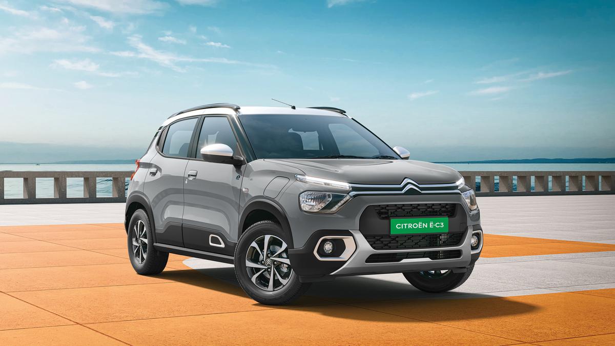 Citroen rolls out E-C3 Shine all electric car for ₹13.20 lakh