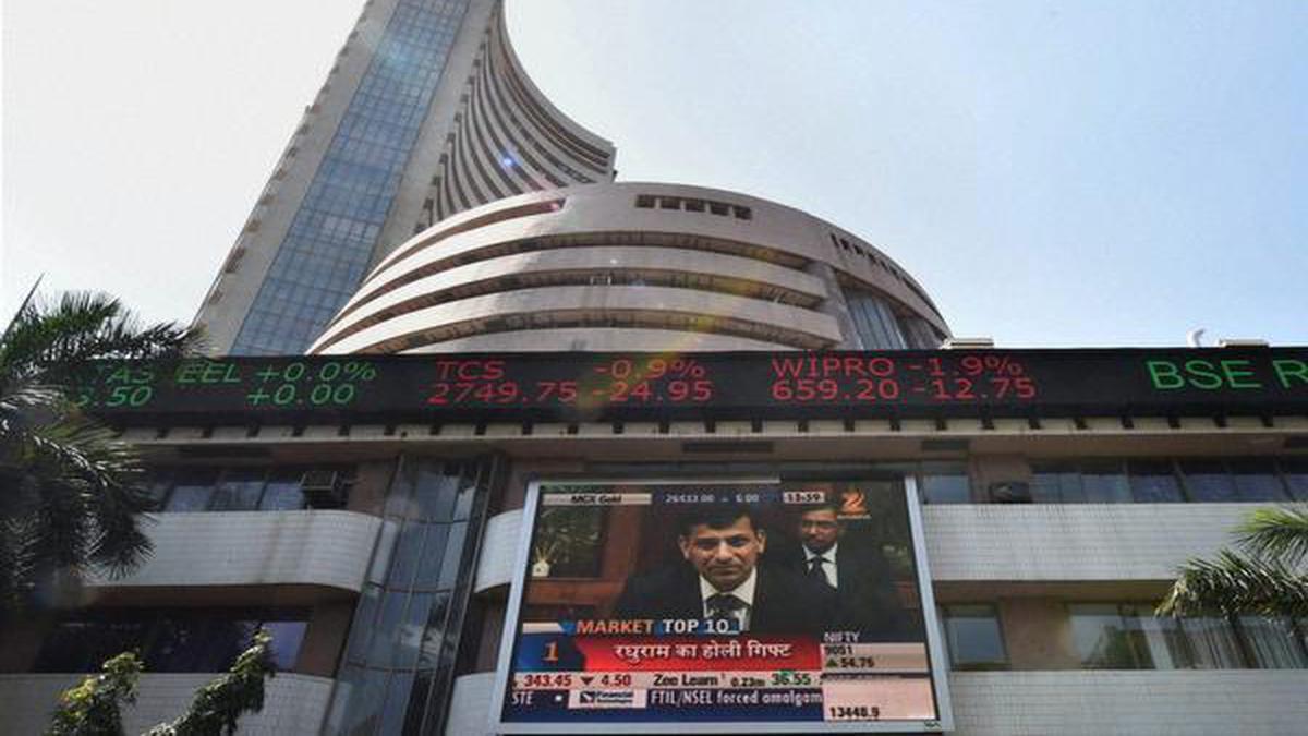 Sensex plummets 288 points on US poll fears - The Hindu