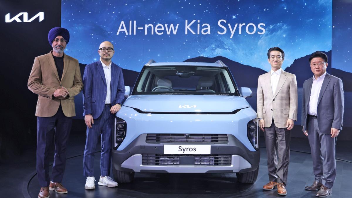 Kia Syros sports utility vehicle unveiled in India