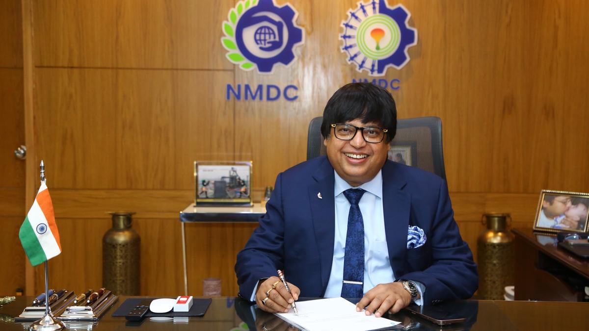 Amitava Mukherjee assumes office as NMDC CMD