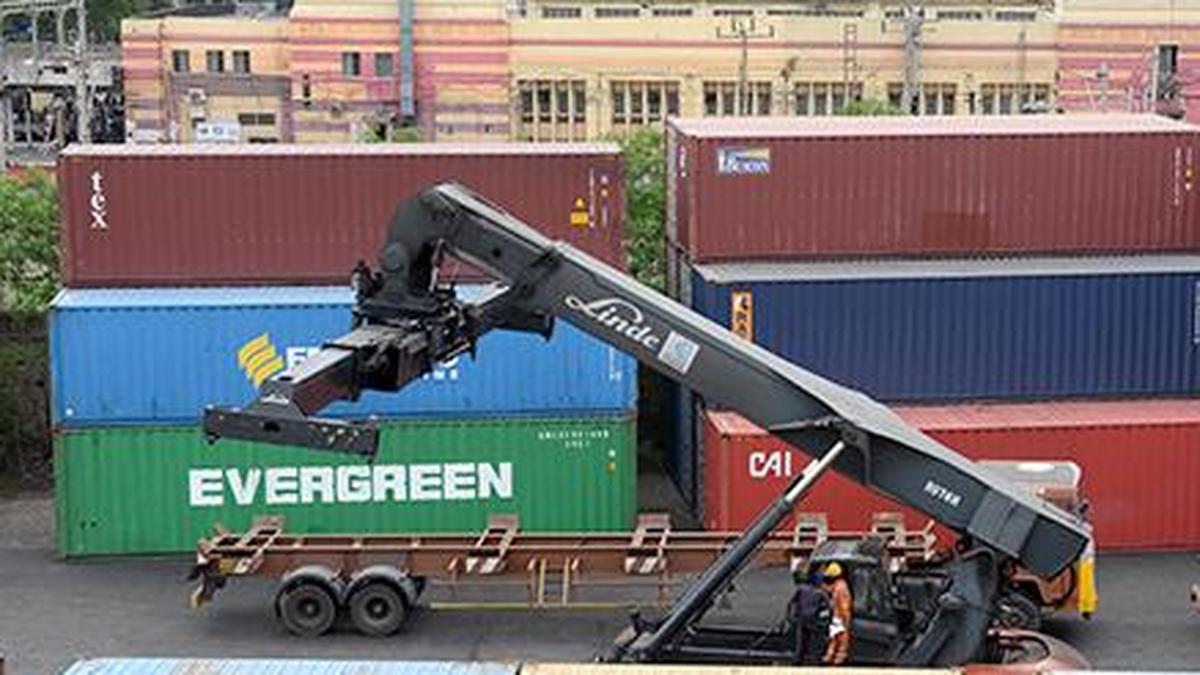 ChPT to create commonuser empty container yard The Hindu