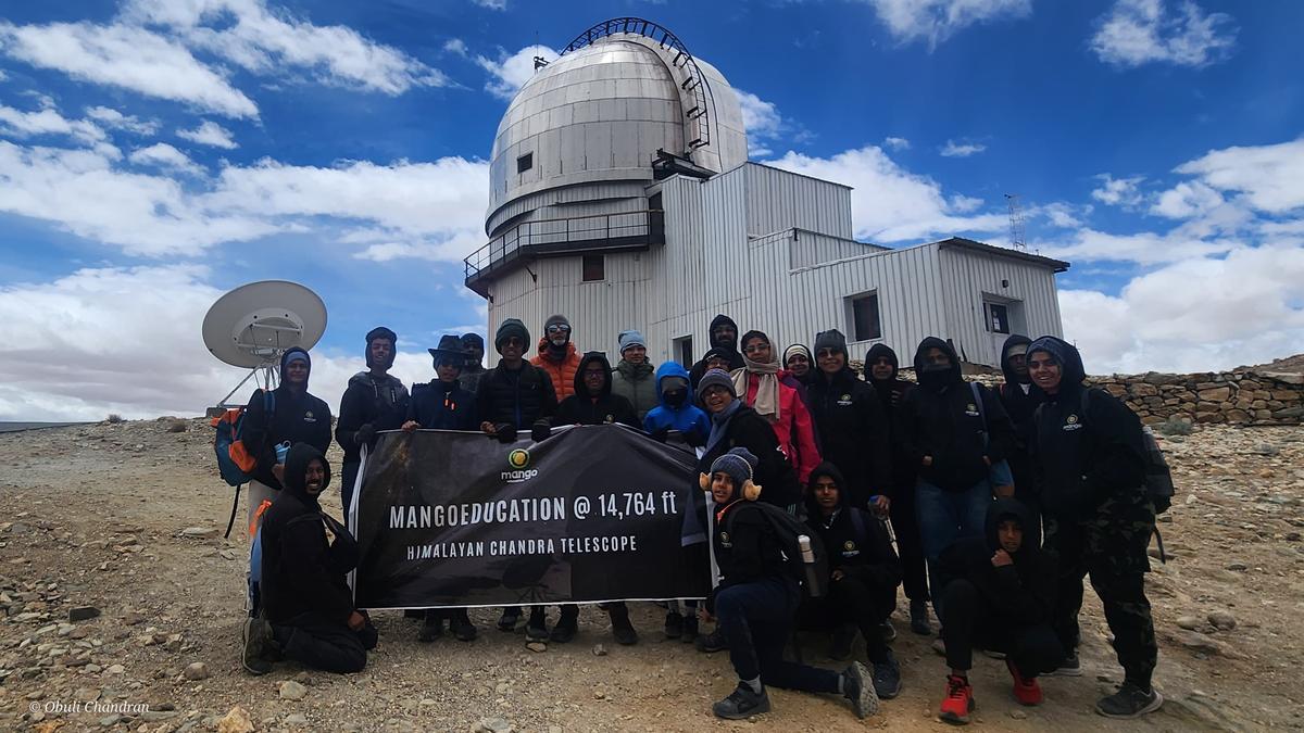 हानले, लद्दाख में।