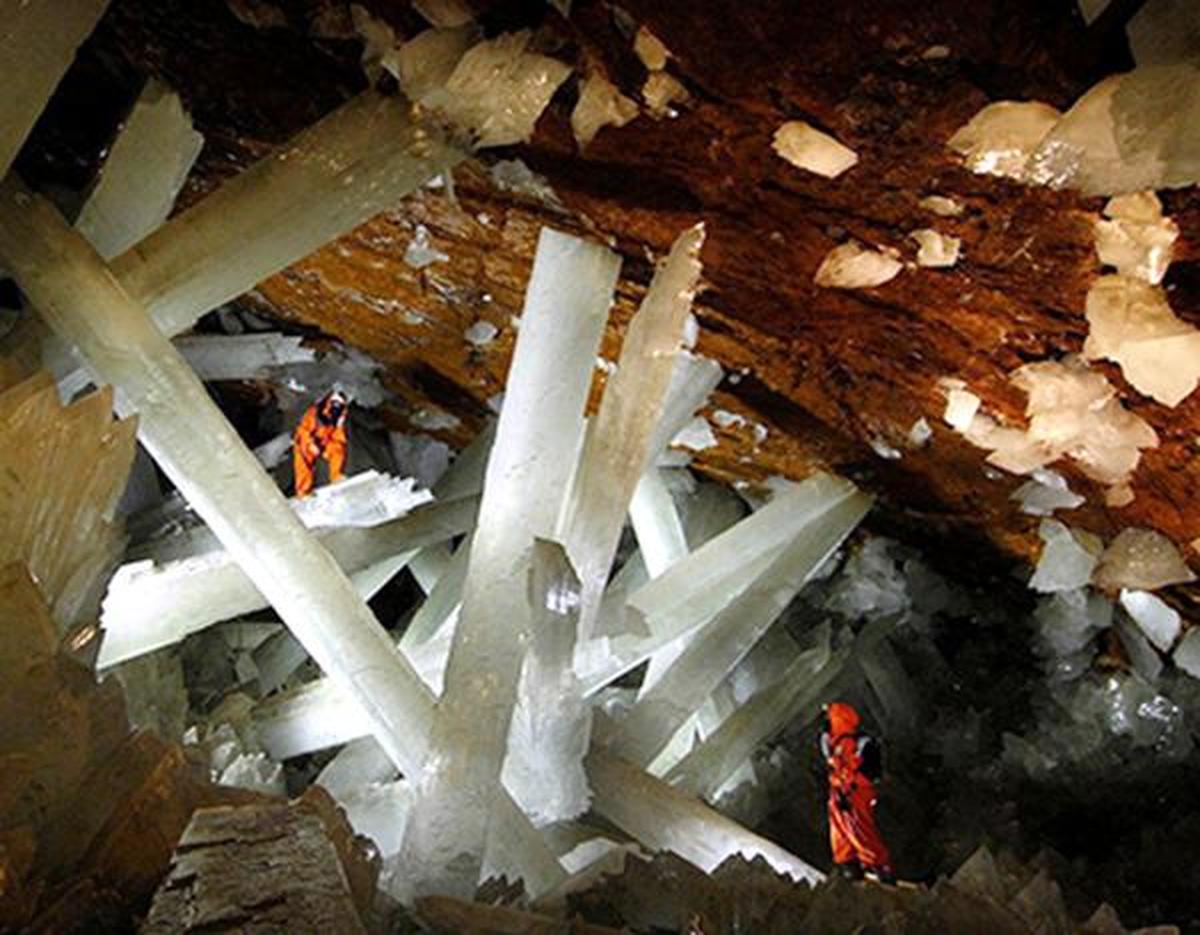 CAVE of crystals The Hindu