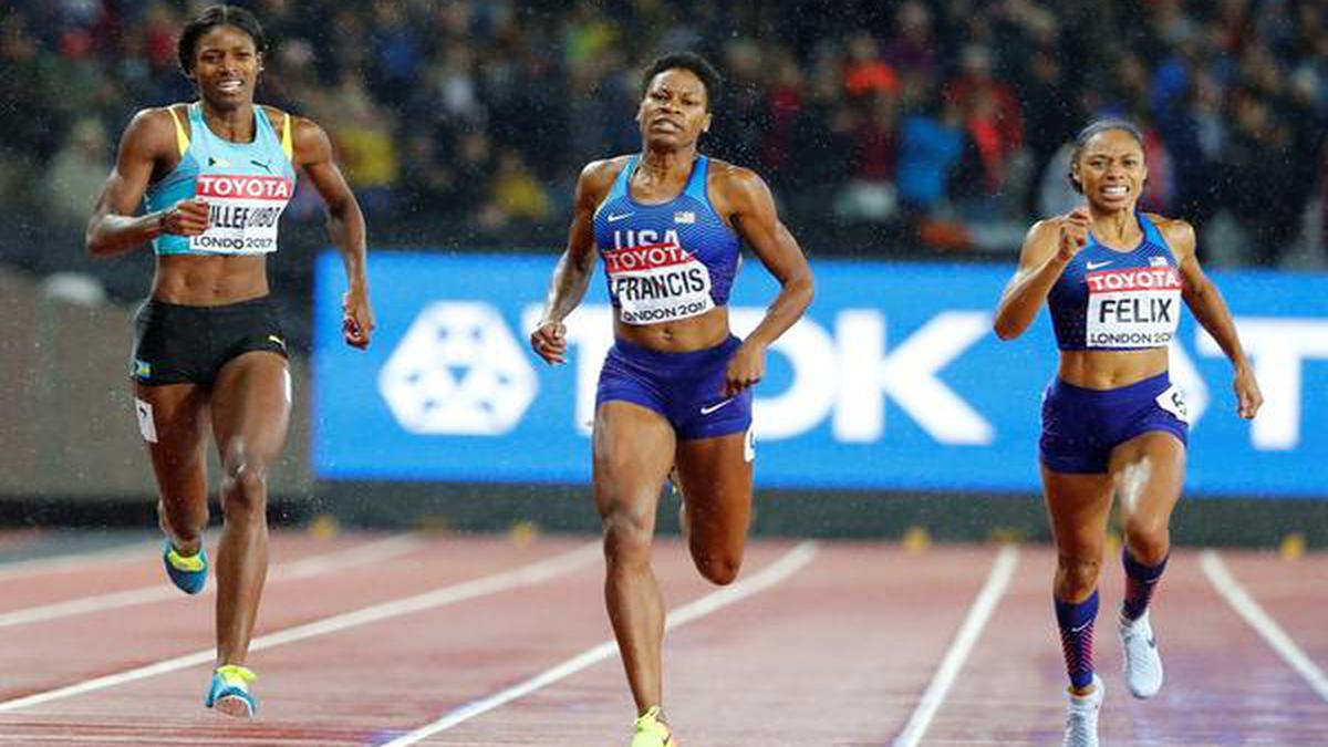 Francis shocks Felix, Miller-Uibo for world 400m gold; Pliskova begins ...