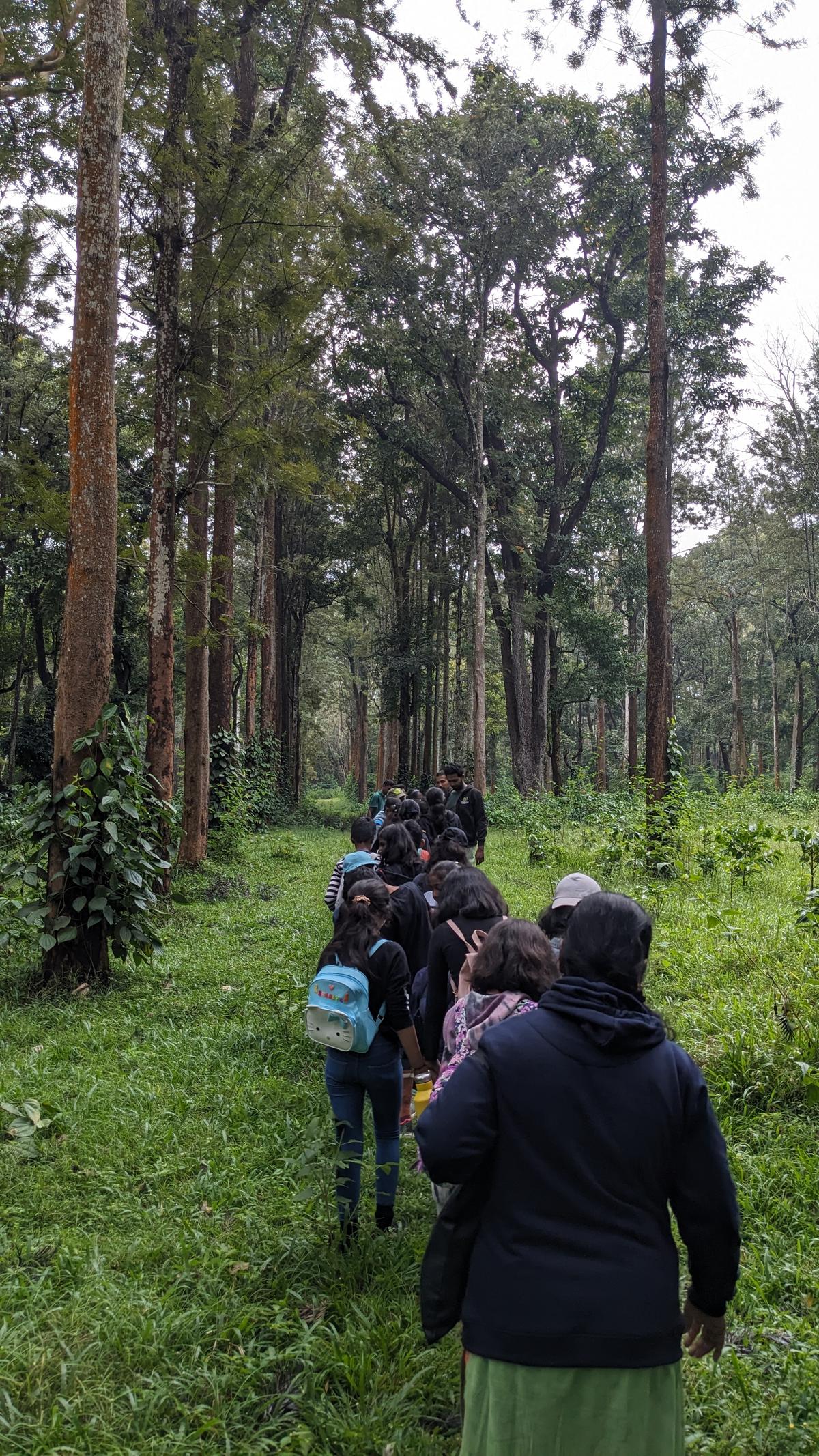 एक अभियान पर.