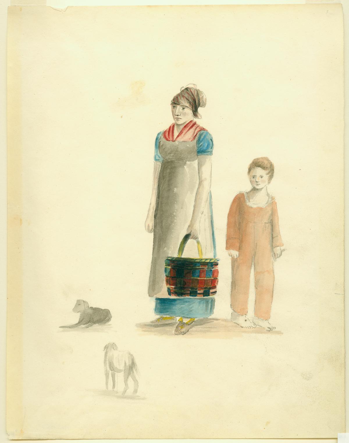 “Creole woman and boy” by Anna Maria von Phul, 1818. “Creole woman and boy” by Anna Maria von Phul, 1818.