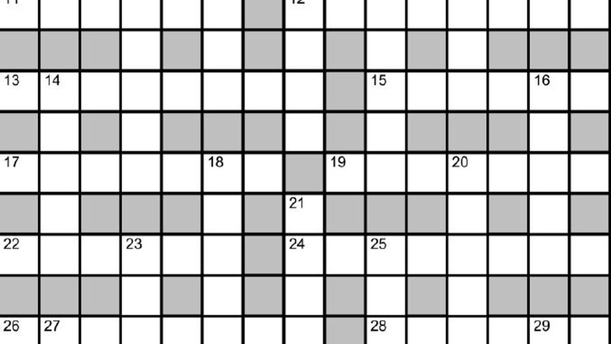 The Hindu Crossword 12479 The Hindu