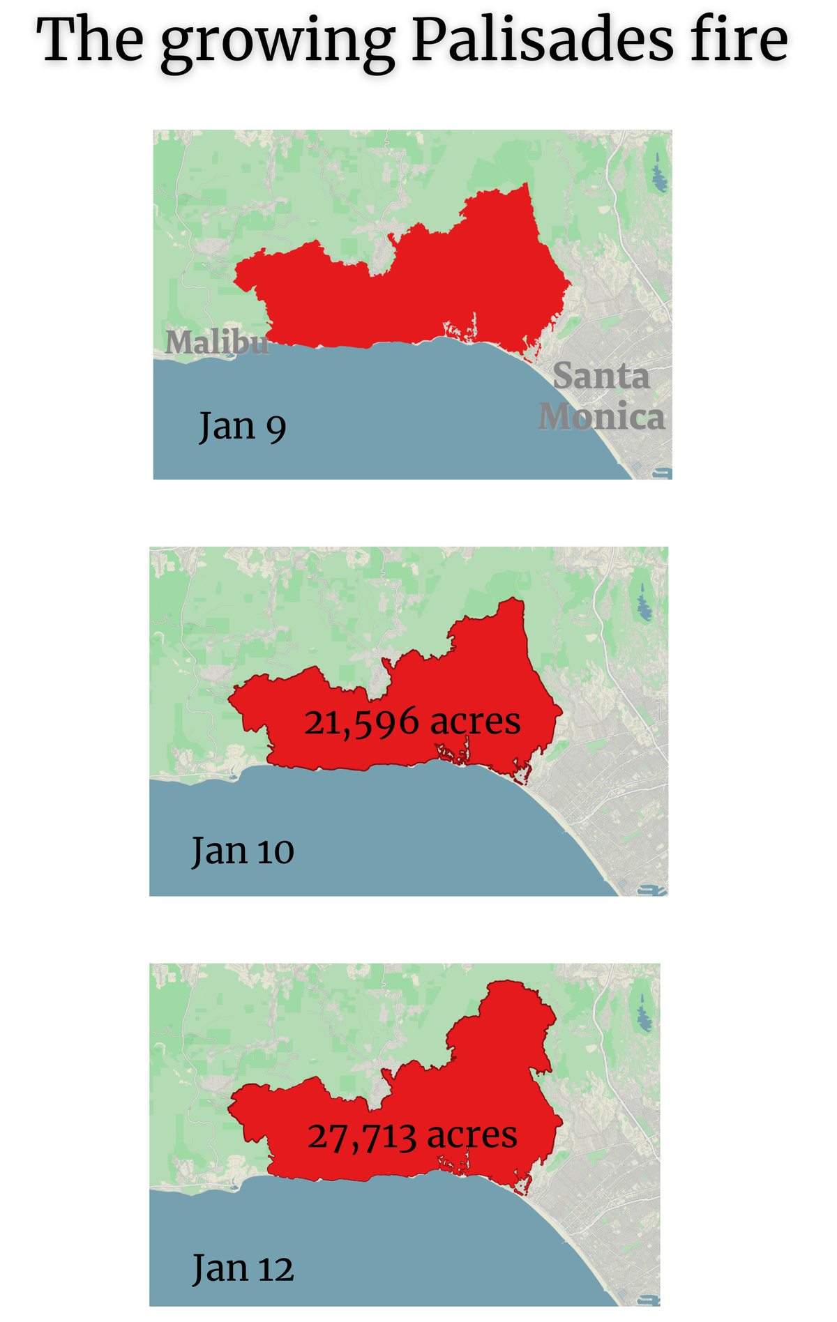 Source: Cal Fire; Map: Gautam Doshi